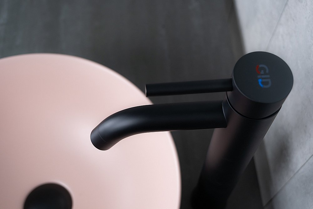 Раковина накладная Gid 9081pkm розовая матовая купить в интернет-магазине Sanbest