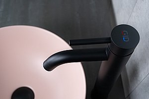 Раковина накладная Gid 9081pkm розовая матовая купить в интернет-магазине Sanbest