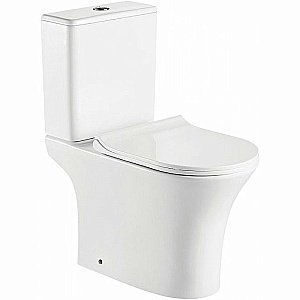 Унитаз напольный Koller Pool Edge безободковый, с крышкой микролифт, с бачком купить в интернет-магазине Sanbest