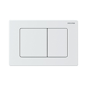 Кнопка для инсталляции Grossman Classic 700.K45.04.01M.01M белая матовая купить в интернет-магазине сантехники Sanbest
