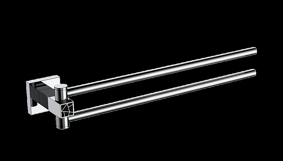 Полотенцедержатель CeramaLux Venezia 88614-1 хром купить в интернет-магазине сантехники Sanbest