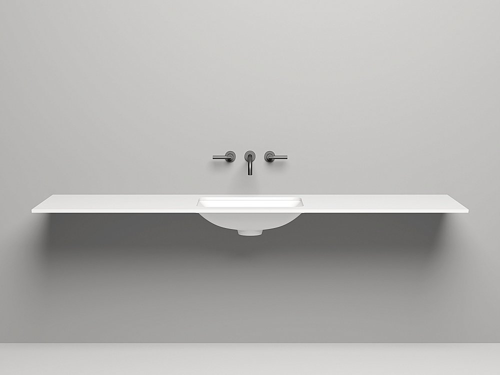 Столешница Salini Costa Plus 200221MRF 150 S-Stone матовая для ванной в интернет-магазине сантехники Sanbest