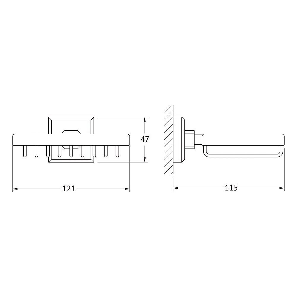 Мыльница ARTWELLE HAGEL 9924 купить в интернет-магазине сантехники Sanbest