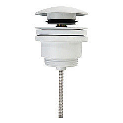 Донный клапан для раковины Azario AZ-105-WHI-Н белый купить в интернет-магазине сантехники Sanbest