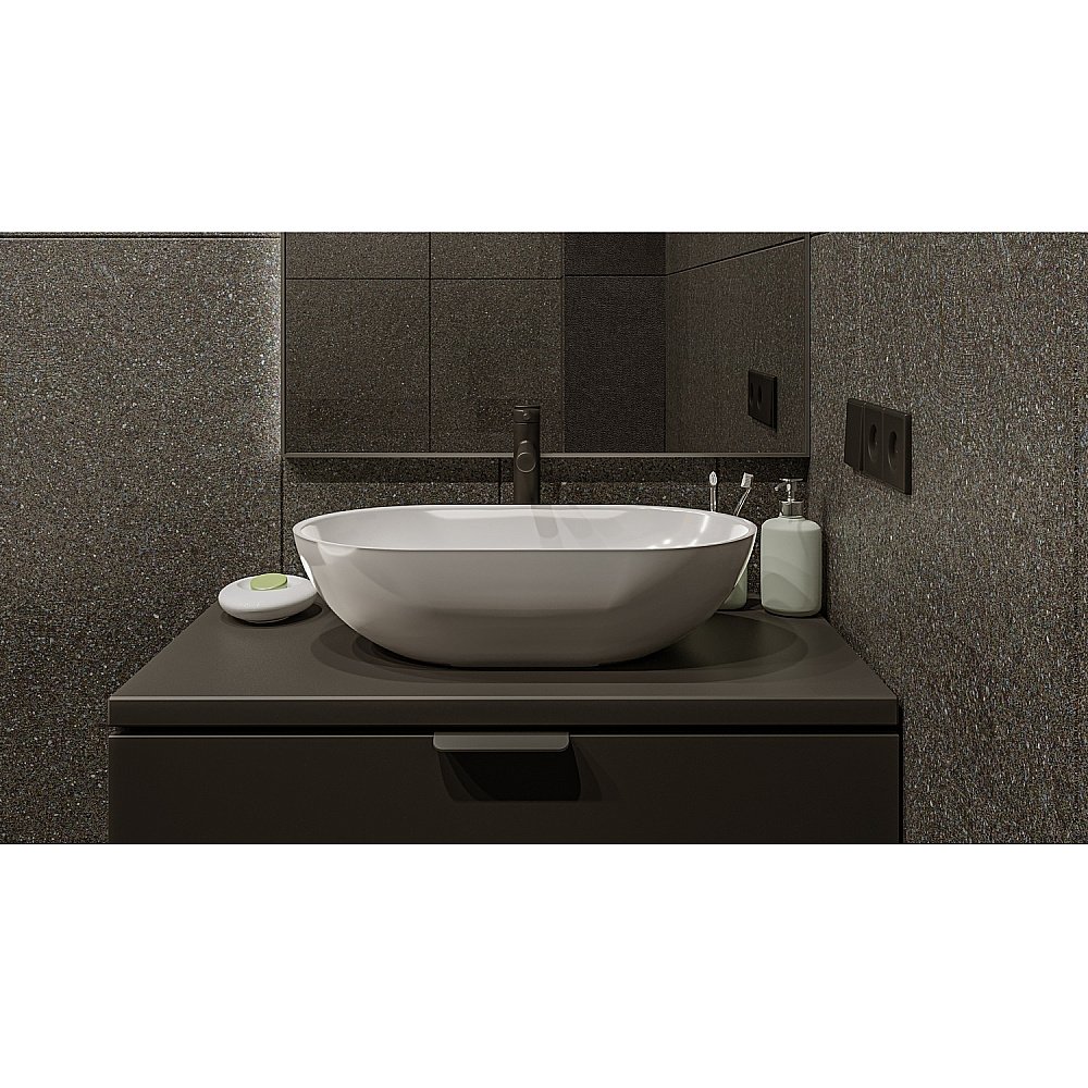 Раковина накладная WhiteCross AMBER 60 0716.060035.100 белая купить в интернет-магазине Sanbest