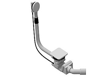 Слив-перелив для ванны Kaldewei Comfort-Level Conoduo KA 4080 купить в интернет-магазине сантехники Sanbest