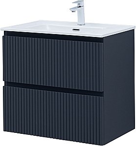 Тумба с раковиной Aquanet Джейн (Flat) 335428/330430 70 маренго для ванной в интернет-магазине Sanbest