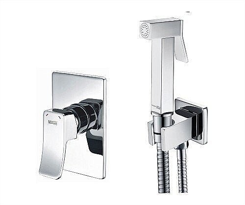 Гигиенический душ WasserKRAFT Aller A106156 хром купить в интернет-магазине сантехники Sanbest