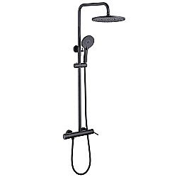 Душевая система ABBER Emotion AF8816BL черный матовый купить в интернет-магазине сантехники Sanbest