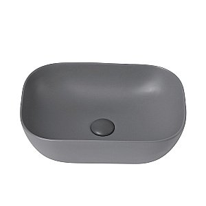 Раковина накладная ABBER Rechteck AC2200MG серая матовая купить в интернет-магазине Sanbest