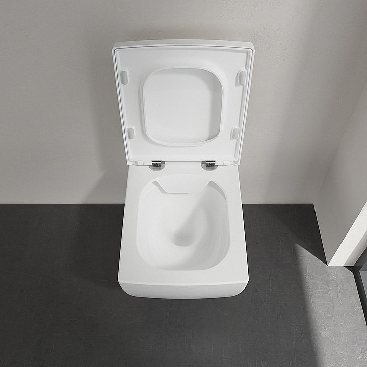 Унитаз подвесной Villeroy&Boch Memento 2.0 4633R0R1 альпийский белый, безободковый купить в интернет-магазине Sanbest
