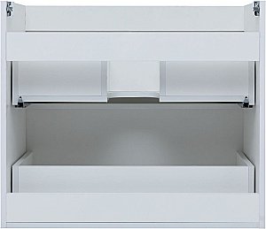 Тумба с раковиной Aquanet Арт 313255 75 белый матовый для ванной в интернет-магазине Sanbest