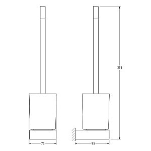 Ершик напольный ARTWELLE REGEN 8329 купить в интернет-магазине сантехники Sanbest