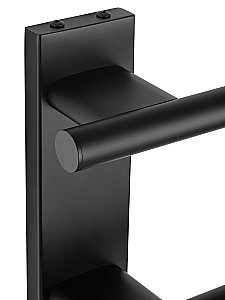 Полотенцесушитель электрический WONZON & WOGHAND NÜRNBERG, Черный матовый (WW-AL342-MB) купить в интернет-магазине сантехники Sanbest