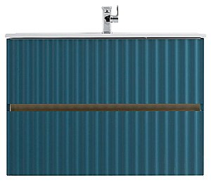 Тумба с раковиной Art&Max ELEGANT 100 аквамарин для ванной в интернет-магазине Sanbest