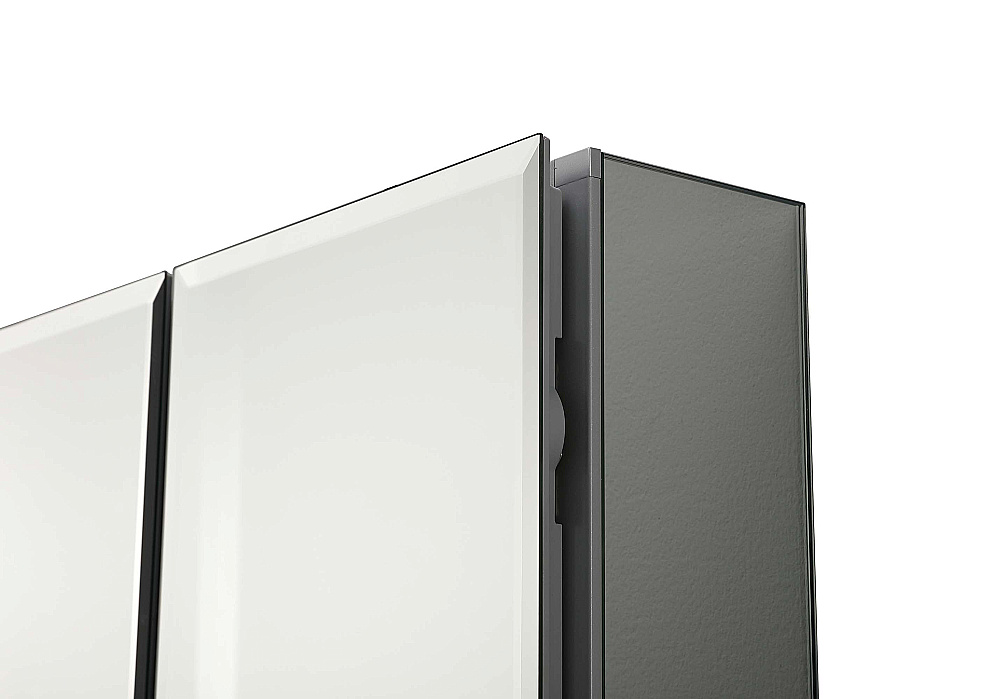 Зеркальный шкаф Aquqtek AQ7608-MC 63,6х66 хром купить в интернет-магазине сантехники Sanbest