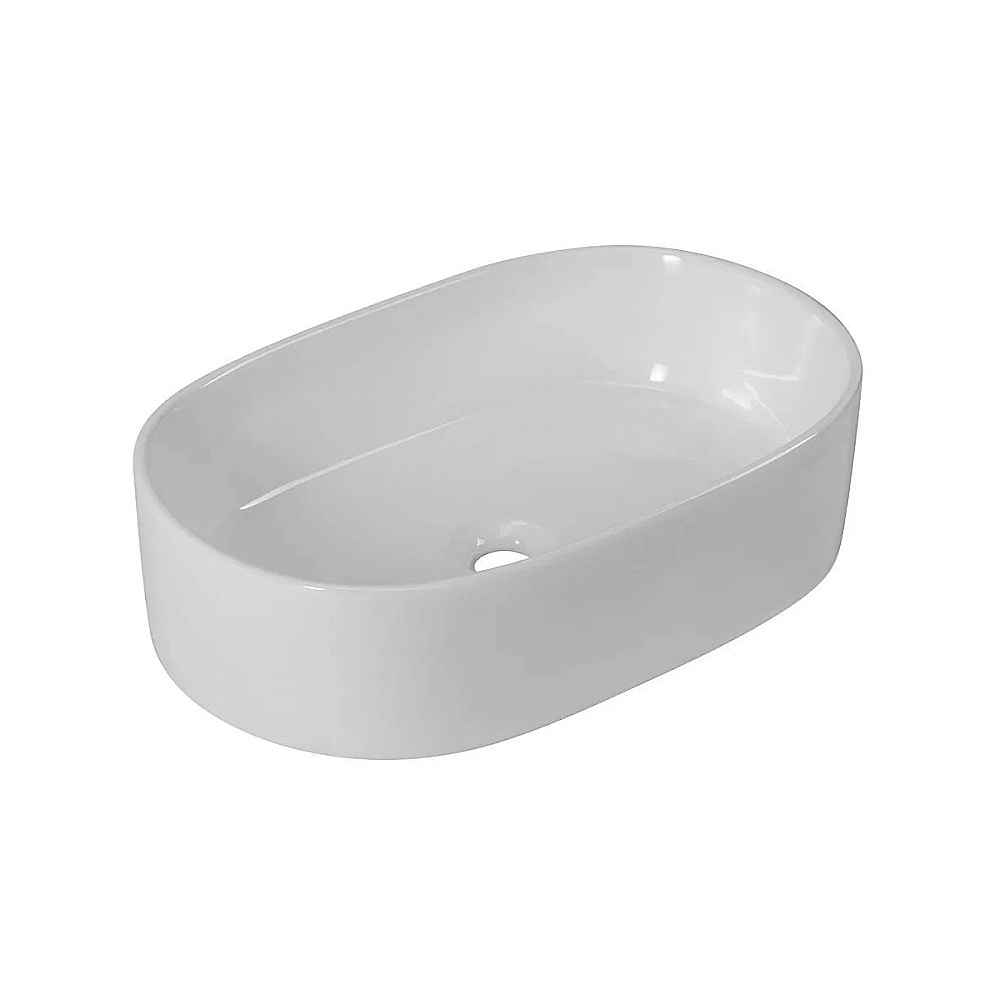 Раковина накладная BelBagno 55 BB1048 белая купить в интернет-магазине Sanbest