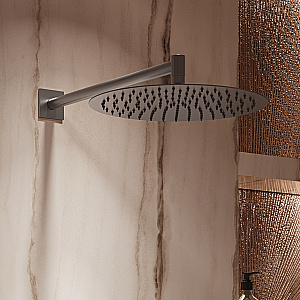 Душевая система Vincea Alto VSFW-6AL1GM вороненая сталь купить в интернет-магазине сантехники Sanbest