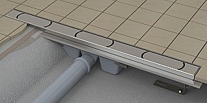 Душевой канал Ravak Chrome OZ stainless 950 купить в интернет-магазине Sanbest