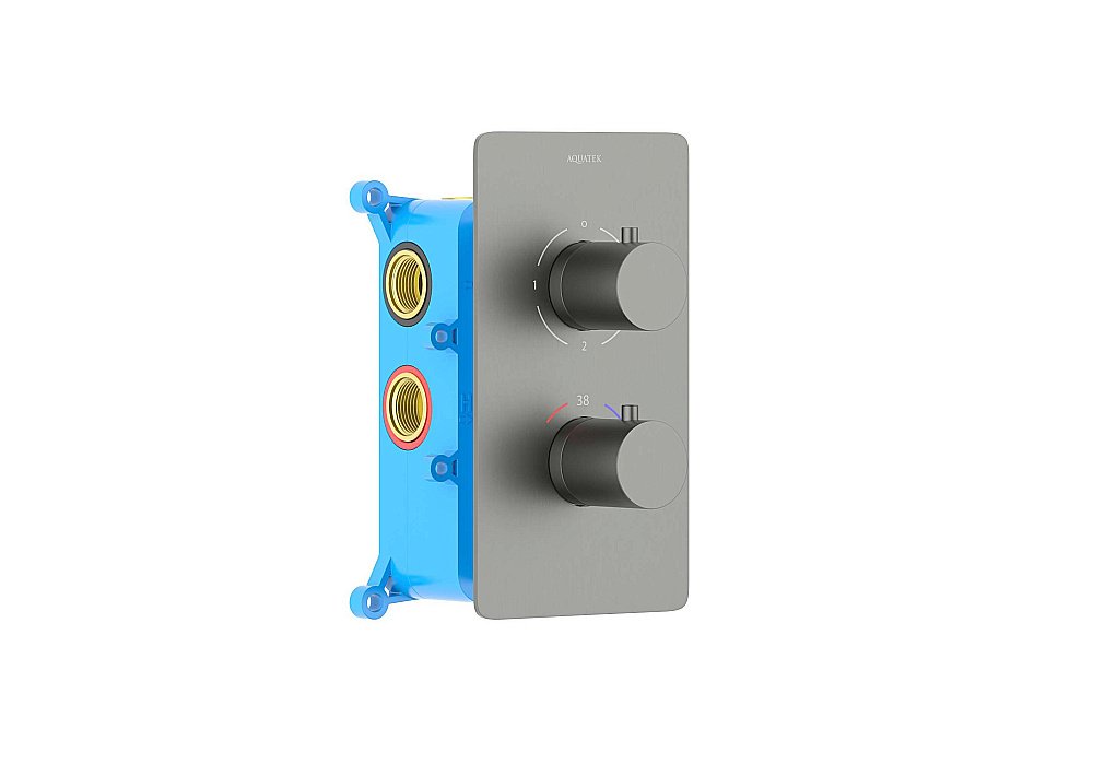 Смеситель для ванны Aquatek Европа AQ1393BGM оружейная сталь купить в интернет-магазине сантехники Sanbest