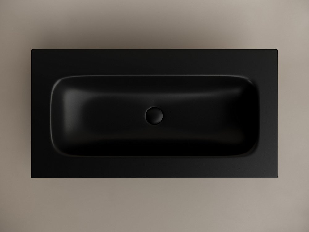 Раковина Ceramica Nova Grace CN7019MBWx черный матовый купить в интернет-магазине Sanbest
