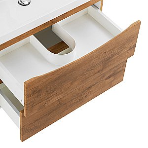 Тумба с раковиной Belbagno MARINO 75 подвесная Rovere Nature для ванной в интернет-магазине Sanbest