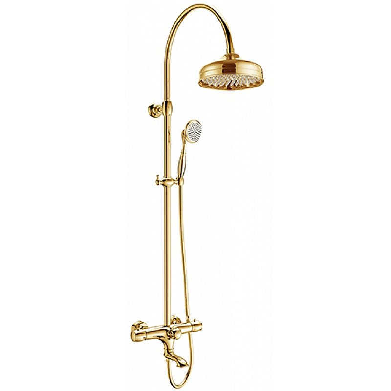 Душевая система Kaiser Aria 03182-3 золото купить в интернет-магазине сантехники Sanbest
