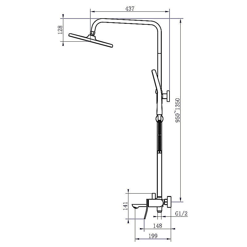 Инсталляция для унитаза Azario AZ-8010-1000 купить в интернет-магазине сантехники Sanbest