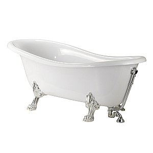Ванна Migliore Bella на лапах LEONE STANDART 26917 170х80 белая,хром купить в интернет-магазине Sanbest