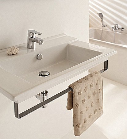 Раковина Jacob Delafon STRUKTURA EXH 80 EXH112-00 белая купить в интернет-магазине Sanbest