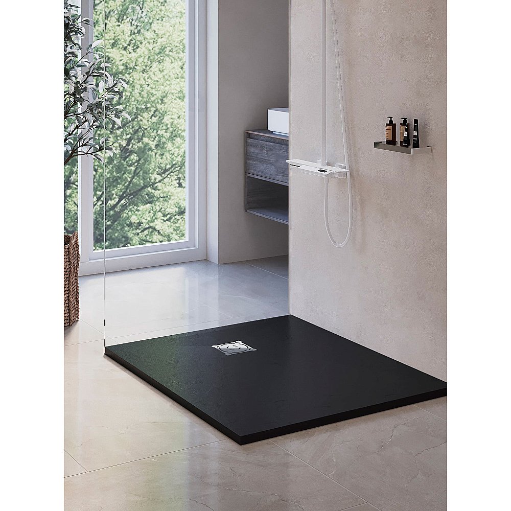 Душевой поддон RGW Stone Tray 16152814-02 80х140 графит купить в интернет-магазине Sanbest