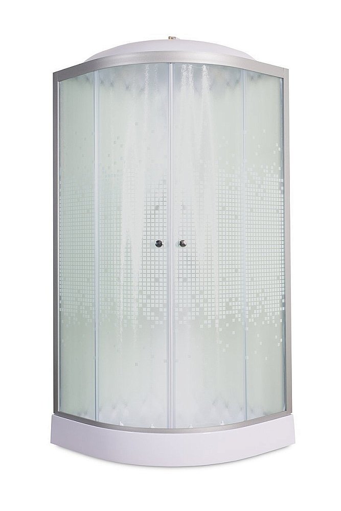 Душевая кабина DTO Серия L 908 с электрикой 80x80 купить в интернет-магазине Sanbest