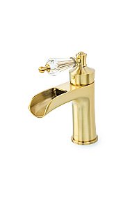 Смеситель для раковины Boheme Vogue 201-SW бронза/ручка Swarovski купить в интернет-магазине сантехники Sanbest