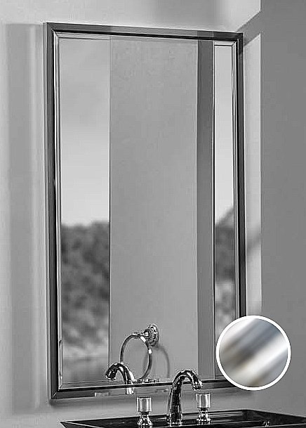 Зеркало Armadi Art Monaco черный с хромом 70 в ванную от интернет-магазине сантехники Sanbest