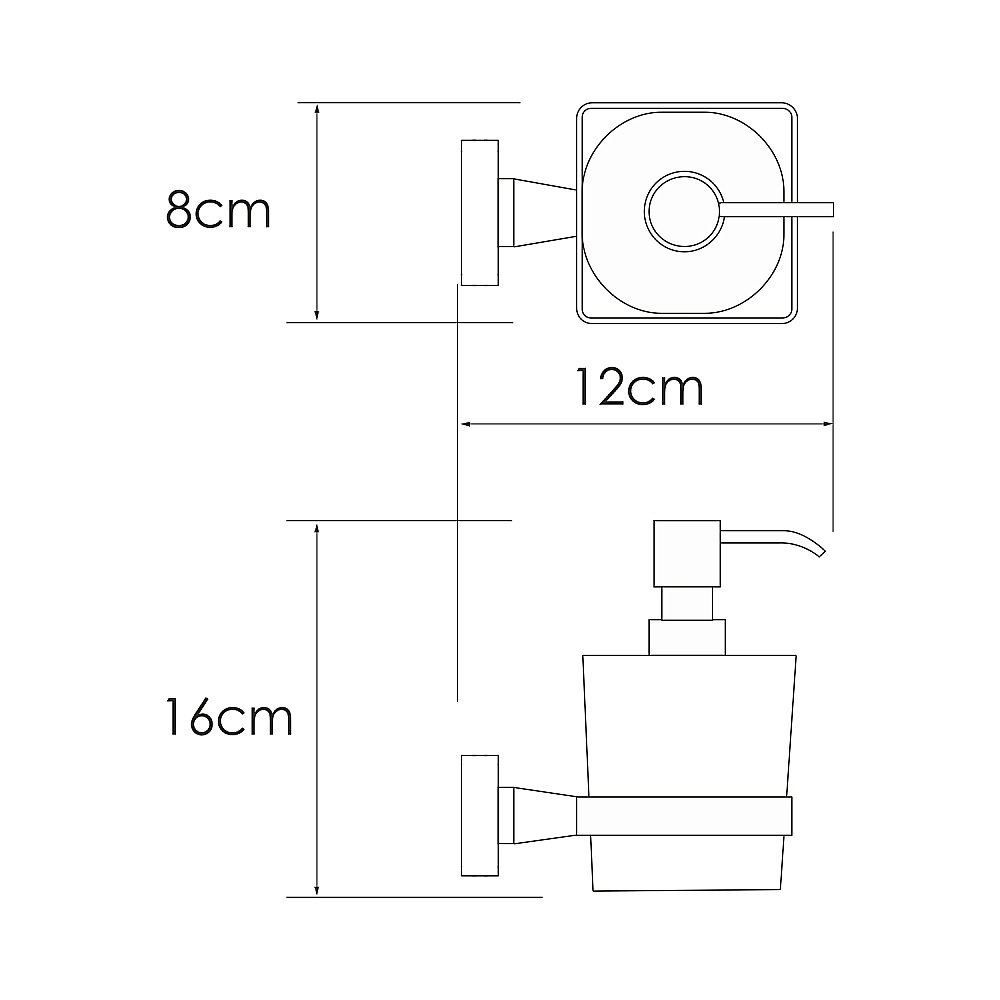 Диспенсер WasserKRAFT Rhin K-8799 никель купить в интернет-магазине сантехники Sanbest