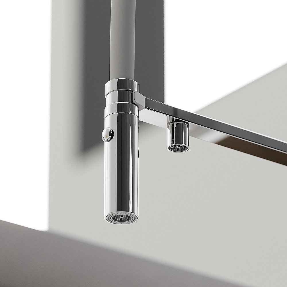 Смеситель для кухни Sancos Imola SC4010CHwh хром купить в интернет-магазине сантехники Sanbest