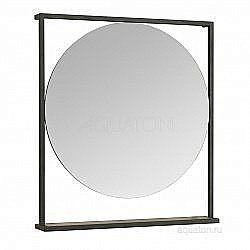 Зеркало Акватон Лофт Фабрик 80 темное дерево в ванную от интернет-магазине сантехники Sanbest
