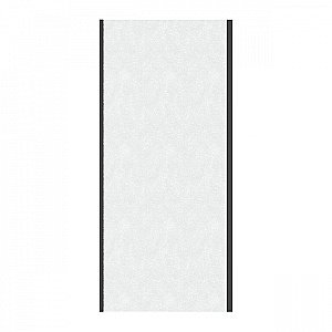 Душевая дверь Niagara Nova 110 NG-84-L11CHB профиль черный матовый/стекло шиншилла купить в интернет-магазине Sanbest