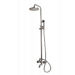 Душевая система Milacio Almeria MC.100.SL серебро купить в интернет-магазине сантехники Sanbest