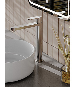 Cмеситель для раковины Agger Sweet A2712122 сатин матовый купить в интернет-магазине сантехники Sanbest