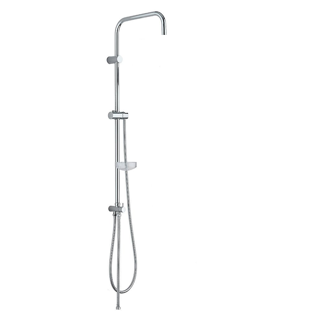 Душевая штанга Orange s-bar хром купить в интернет-магазине сантехники Sanbest