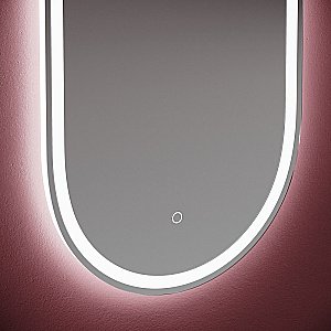 Зеркало Sancos Oval OV45F зеркальное в ванную от интернет-магазине сантехники Sanbest