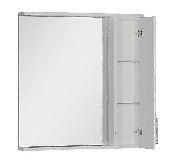 Зеркало со шкафом Aquanet Паллада 80 слоновая кость в ванную от интернет-магазине сантехники Sanbest