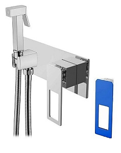 Гигиенический душ Boheme Q 147-CRUW хром/синий купить в интернет-магазине сантехники Sanbest