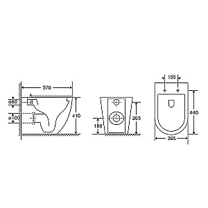 Инсталляция для унитаза Azario AZ-8010-1000 купить в интернет-магазине сантехники Sanbest