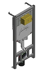 Унитаз подвесной Jacob Delafon STRUKTURA E21747RU-00 безободковый, с крышкой микролифт, с инсталляцией и белой кнопкой купить в интернет-магазине Sanbest