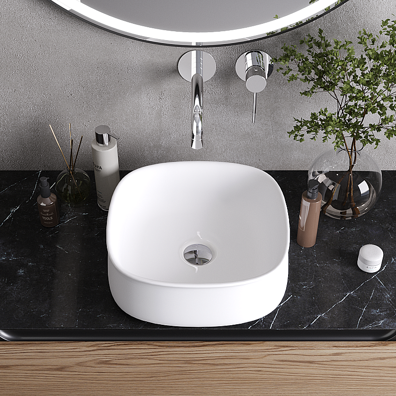 Раковина Cezares 36 CZR-6604 белая купить в интернет-магазине Sanbest