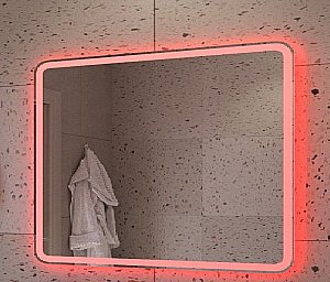 Зеркало с функцией памяти Cezares CZR-SPC-MC-1000-800-RGB-TCH в ванную от интернет-магазине сантехники Sanbest