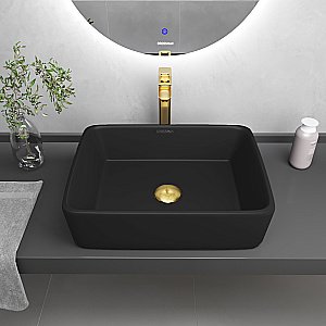 Раковина Grossman 48 GR-3016BM черная матовая купить в интернет-магазине Sanbest