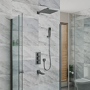 Душевая система D&K Bayern.Liszt DA2515606A04 серый графит купить в интернет-магазине сантехники Sanbest